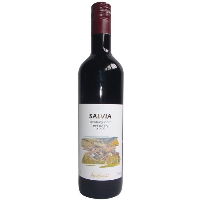 Image of Weinbau Hartmann Salvia Blauburgunder AOC Remigen - 50cl - Aargau, Schweiz bei Flaschenpost.ch
