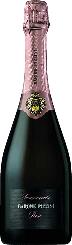 Bouteille de Rosé Extra Brut Franciacorta DOCG de Barone Pizzini