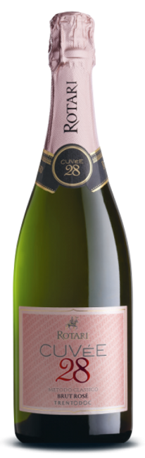 Image of Rotari Mezzacorona Rotari Cuvée 28 Metodo Classico Rosé - 75cl - Trentino, Italien bei Flaschenpost.ch