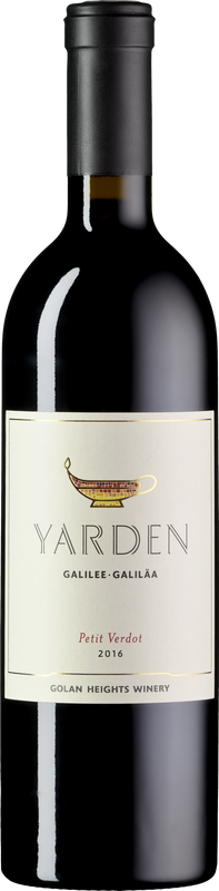Bottle of Yarden Petit Verdot from Golan Heights