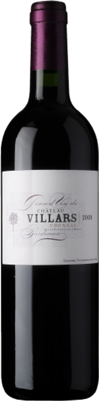 Bottle of Ch. Villars from Château Villars