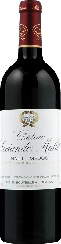 Bouteille de Chateau Sociando-Mallet Cru Bourgeois Haut-Medoc de Château Sociando-Mallet