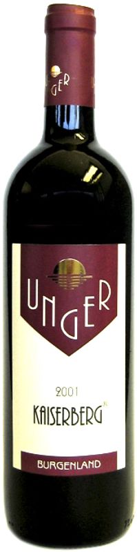 Flasche Zweigelt Burgenland Kaiserberg Barrique von Weingut Unger