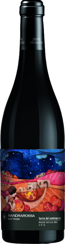 Bottiglia di Terre del Sommacco Rosso Sicilia DOC di Mandrarossa Winery