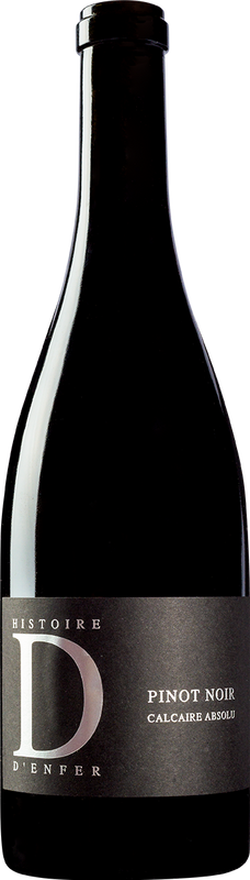 Bottle of Pinot Noir Calcaire absolu AOC from Histoire d'Enfer
