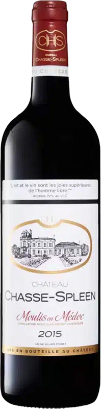 Bottle of Chateau Chasse-Spleen Cru Bourgeois Exceptionnel Moulis AOC from Château Chasse Spleen