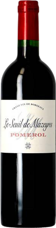 Bottiglia di Seuil De Mazeyres 2eme Vin Pomerol di Château Mazeyres