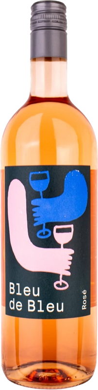 Bottiglia di Assemblage Rosé Bleu de Bleu VdP di Cave de Genéve