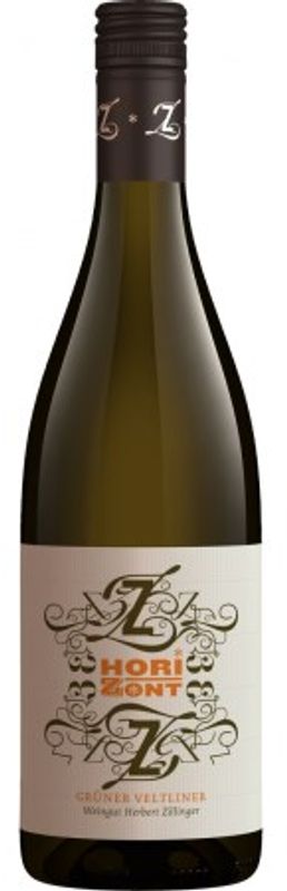 Bouteille de Horizont Gruner Veltliner de Herbert Zillinger