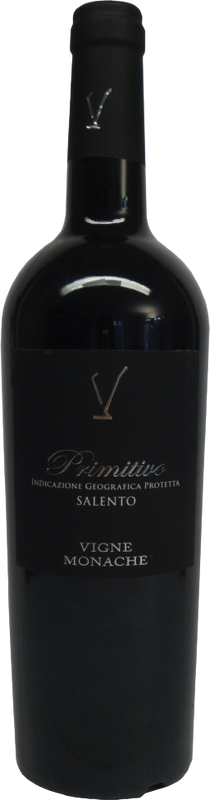 Bottle of Primitivo IGP Salento De Simoni from Vigne Monache