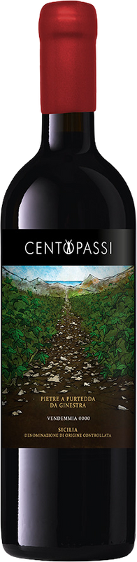 Flasche Pietre a Purtedda da Ginestra Terre Siciliane IGT von Centopassi