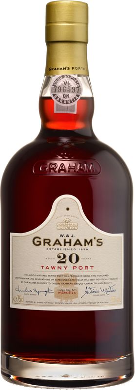 Bottiglia di Graham's 20 years old Tawny di Graham's