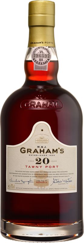 Bouteille de Graham's 20 years old Tawny de Graham's