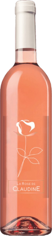Flasche La Rose De Claudine Rosé von Schuler Weine