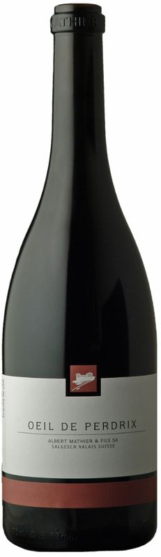 Bouteille de Oeil-de-Perdrix du Valais de Albert Mathier & Fils