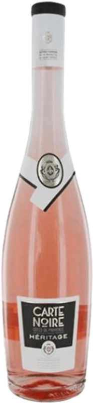 Flasche Carte Noir Rosé Héritage AOP Côtes de Provence von Château Pampelonne