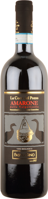 Flasche Amarone La Corte del Pozzo DOC von Gino Fasoli