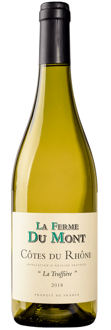 Image of Domaine de la Ferme du Mont Benault La Truffière Côtes du Rhône Blanc AOP - 75cl - Côtes du Rhône, Frankreich bei Flaschenpost.ch