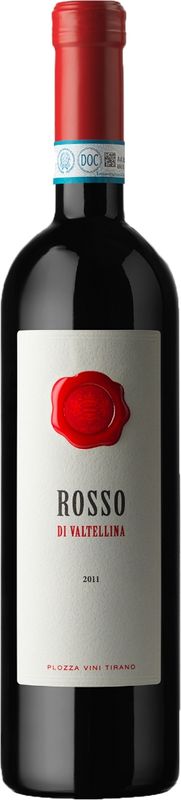 Flasche Rosso di Valtellina DOC von Plozza SA Brusio