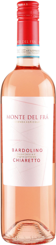 Bouteille de Bardolino Chiaretto Rosé de Monte del Frà