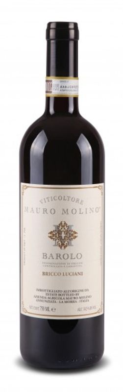 Bottiglia di Barolo DOCG Bricco Luciani di Mauro Molino