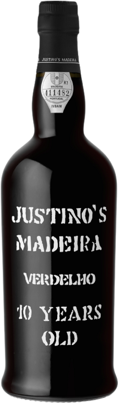 Bottiglia di Verdelho 10 Years Old Medium Dry di Justino's Madeira Wines