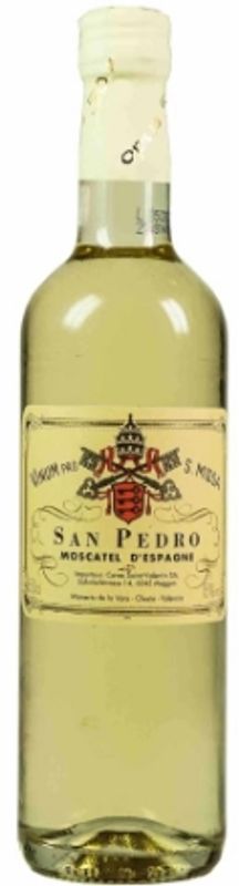 Flasche Messwein Moscatel von San Pedro