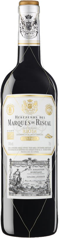 Bottiglia di Marques de Riscal DO Reserva di Marqués de Riscal