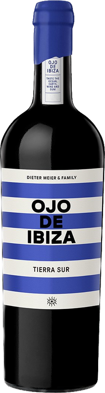 Bottiglia di Ojo de Ibiza Tierra Sur di Ojo de Vino/Agua / Dieter Meier