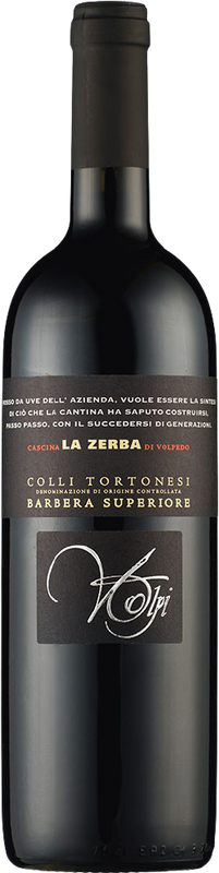 Bottle of Barbera La Zerba from Cantine Volpi