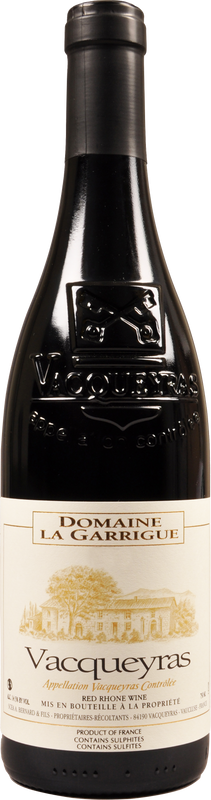 Image of Domaine La Garrigue Vacqueyras Rouge Cuvée Prestige - 75cl - Côtes du Rhône, Frankreich