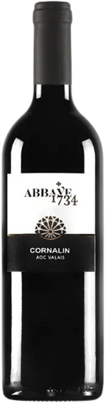Flasche Cornalin AOC du Valais Abbaye 1734 von Jacques Germanier