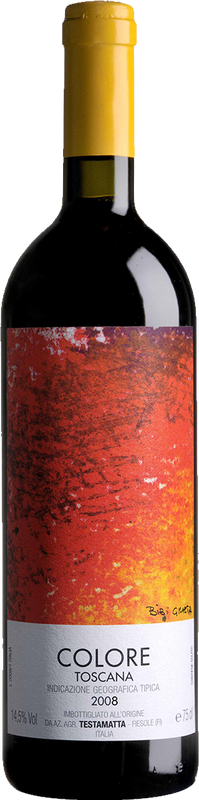 Flasche Colore Rosso IGT von Bibi Graetz