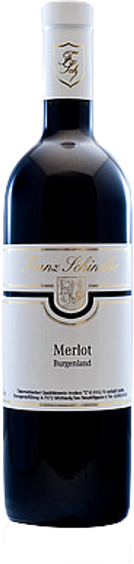 Flasche Merlot von Franz Schindler