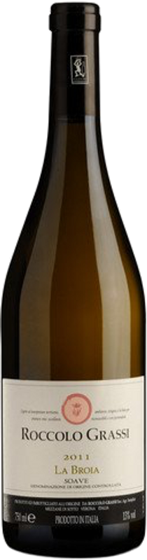 Bottle of La Broia Soave DOC from Roccolo Grassi