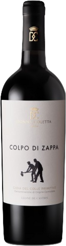 Bottiglia di Gioia del Colle Primitivo DOC Colpo di Zappa di Leone de Castris