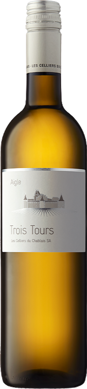 Flasche Trois Tours Aigle Chablais AOC von Les Celliers du Chablais