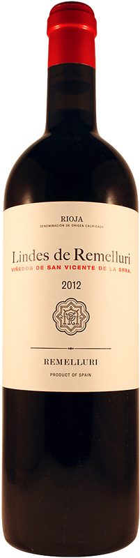 Bottiglia di Rioja DOCa Lindes de Remelluri San Vicente di Remelluri