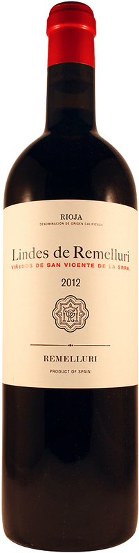 Bouteille de Rioja DOCa Lindes de Remelluri San Vicente de Remelluri