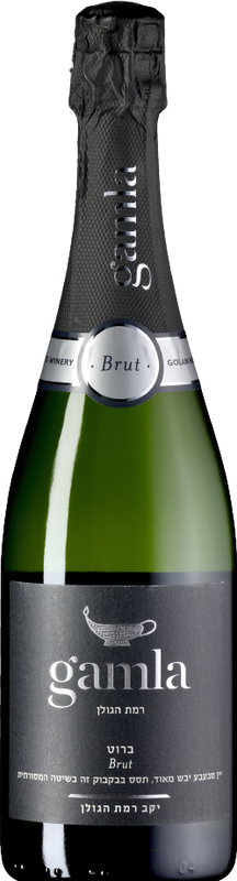 Bottle of Gamla Brut from Golan Heights