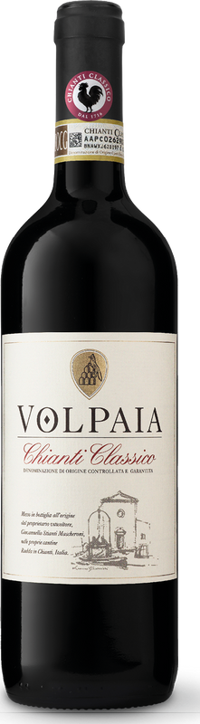 Flasche Chianti Classico DOCG Vino Biologico von Castello di Volpaia