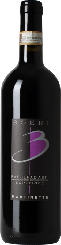 Bouteille de Martinette Barbera d'Asti Superiore DOC de Boeri Vini