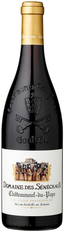 Bottle of Chateauneuf-du-Pape AC from Domaine des Sénéchaux