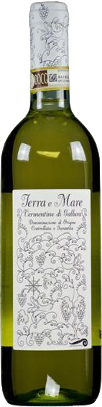 Bottiglia di Terra e Mare Vermentino DOCG Sardinien di Unmaredivino