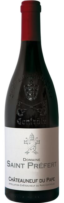 Image of Domaine St. Préfert Chateauneuf du Pape Cuvee Classique - 150cl - Côtes du Rhône, Frankreich bei Flaschenpost.ch