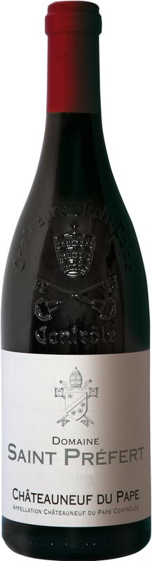 Bouteille de Chateauneuf du Pape Cuvee Classique de Domaine St. Préfert