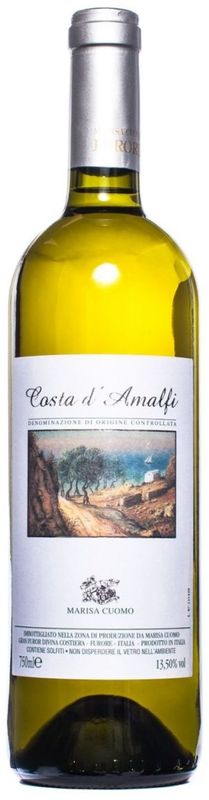 Bottiglia di Furore Bianco DOC Costa d'Amalfi di Cantine Marisa Cuomo