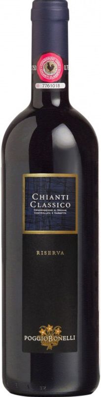Bottle of Chianti Classico DOCG Riserva from Poggio Bonelli