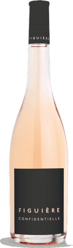 Bottiglia di Côtes de Provence Rosé AOC Confidentielle di Figuière Famille Combard