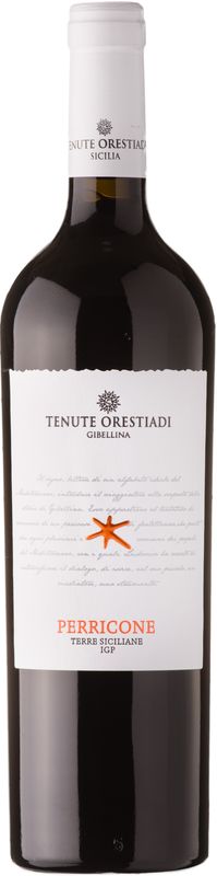 Bottle of Perricone IGP from Tenute Orestiadi